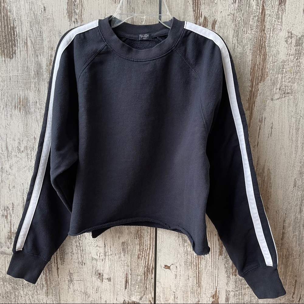 Brandy Melville John Galt navy crew sweatshirt